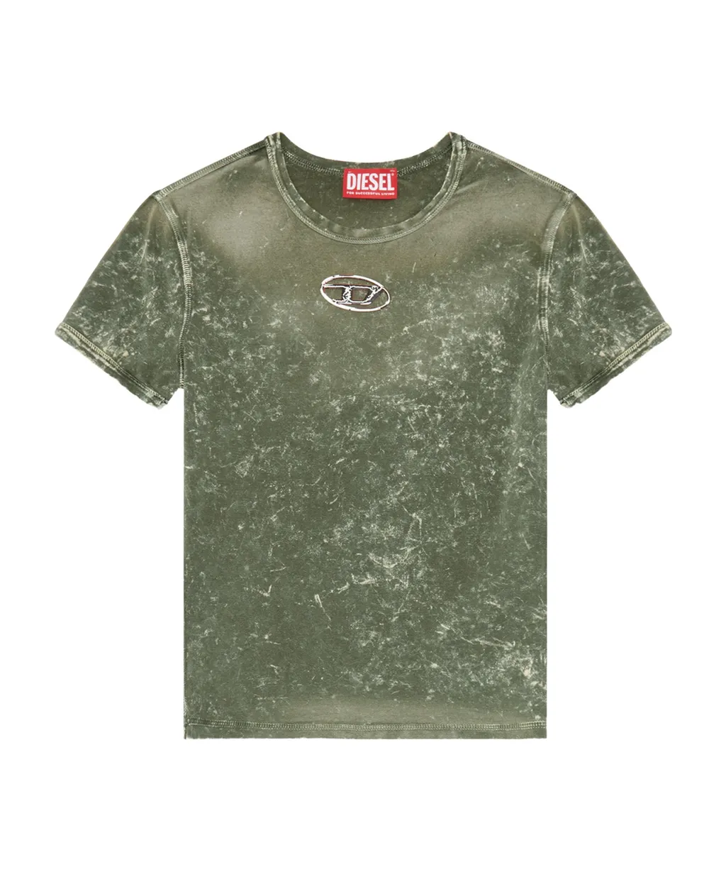 T-Uncuties Logo-Plaque T-Shirt