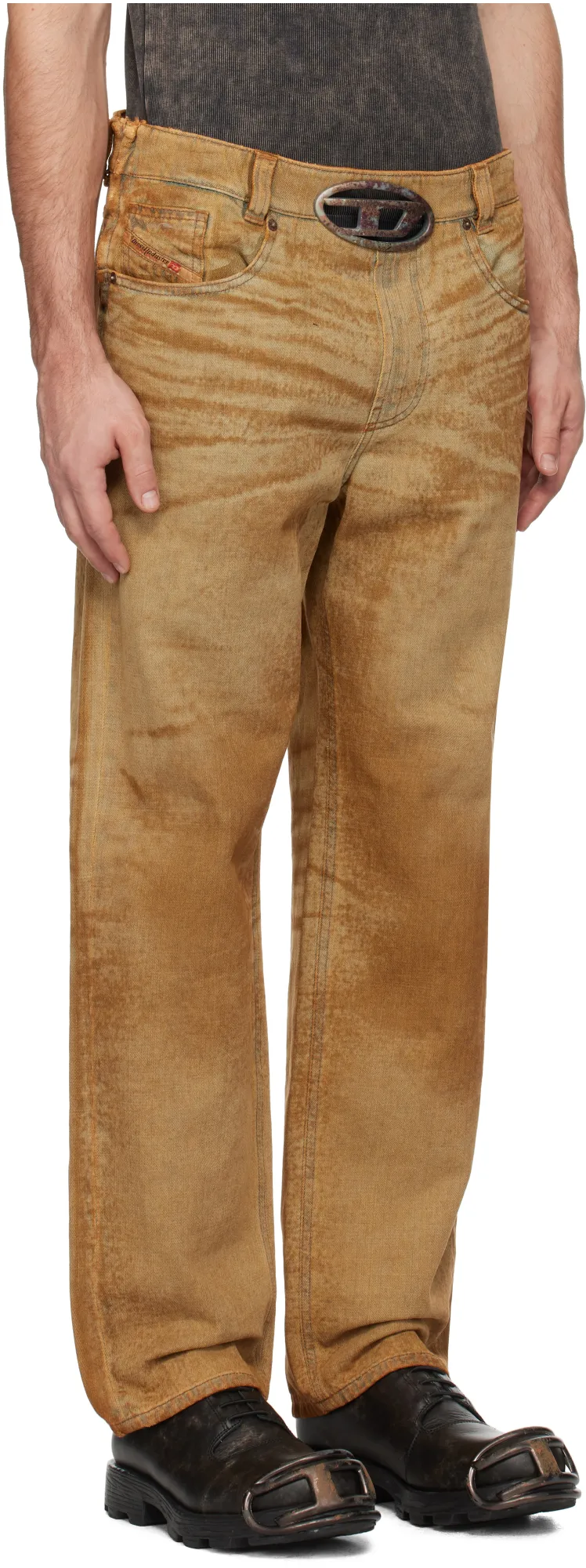 D-Macs-Fsf Dirty-Effect Jeans