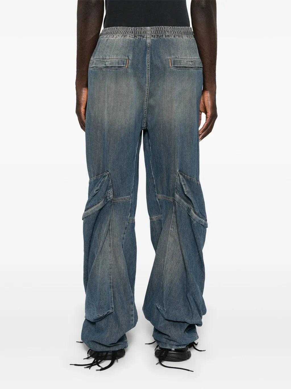 D-Para Elasticated Waistband Jeans