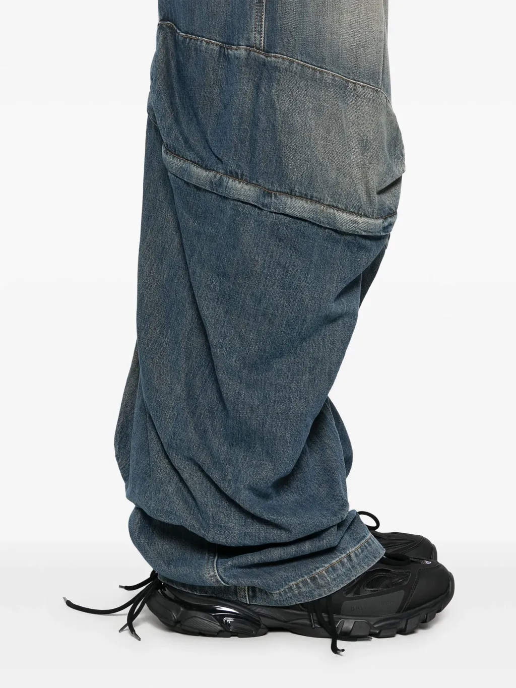 D-Para Elasticated Waistband Jeans