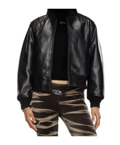 L-Ilan Oversized Bomber Jacket