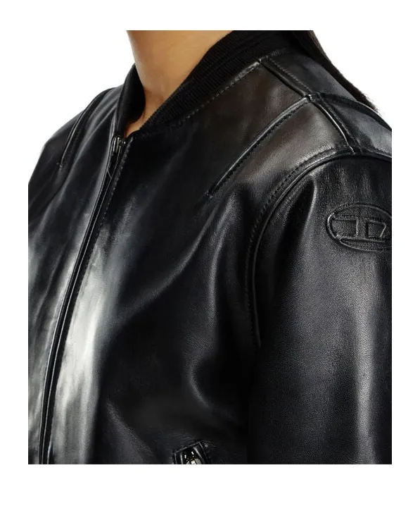 L-Ilan Oversized Bomber Jacket