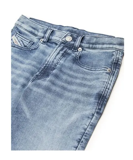 Mid-Waisted Straight-Leg Jeans