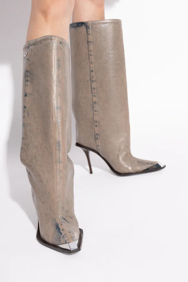 D-Tona Wb Pointed-Toe Boots