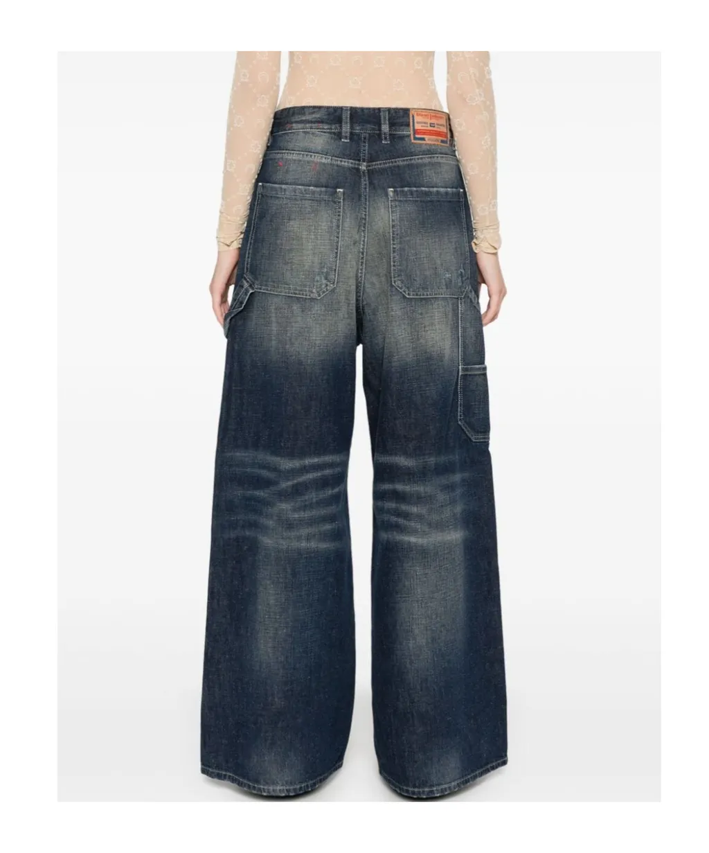 D-Sire Wide-Leg Jeans