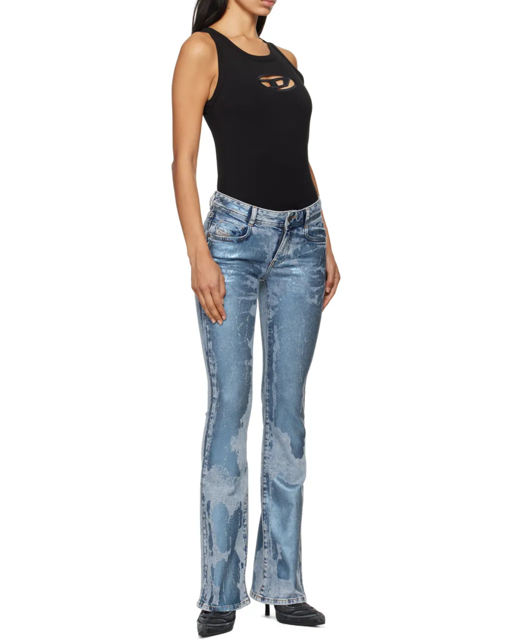 1969 D-Ebbey 0Ajeu Flare Jeans