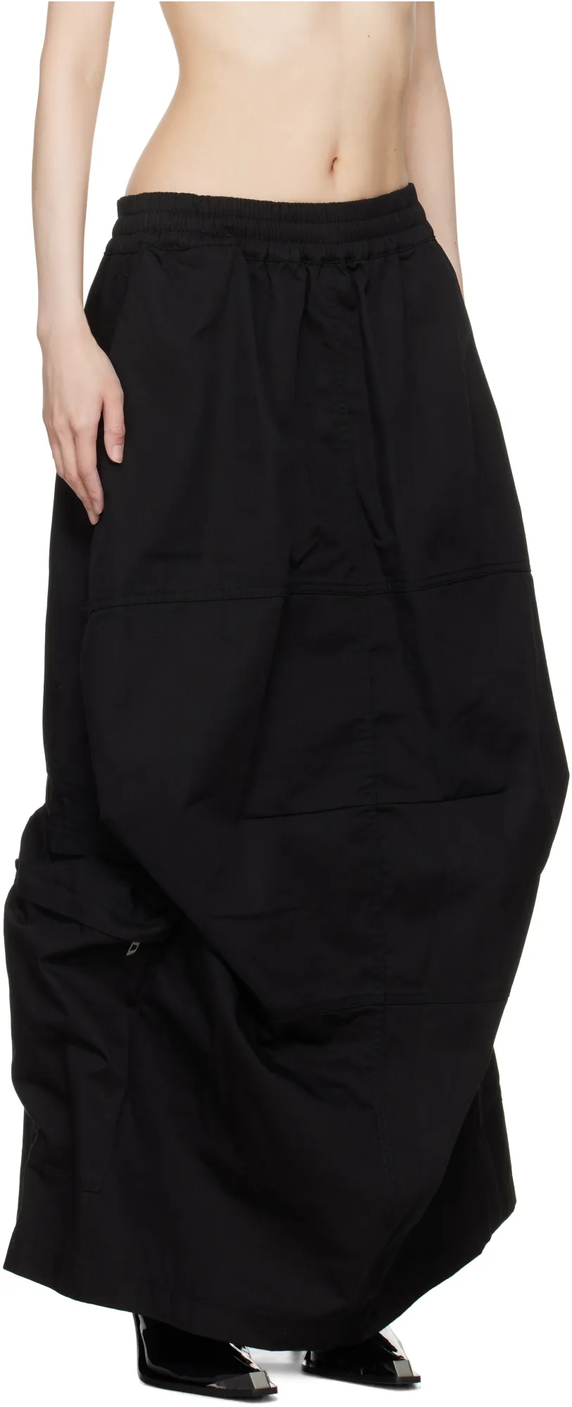Ruched-Detailing Skirt