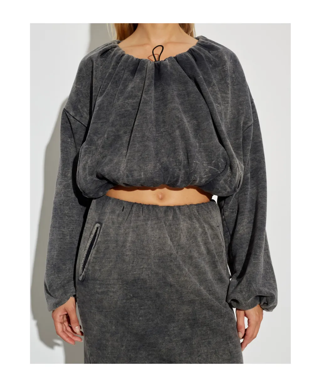 F-Resy Cropped Sweatshirt
