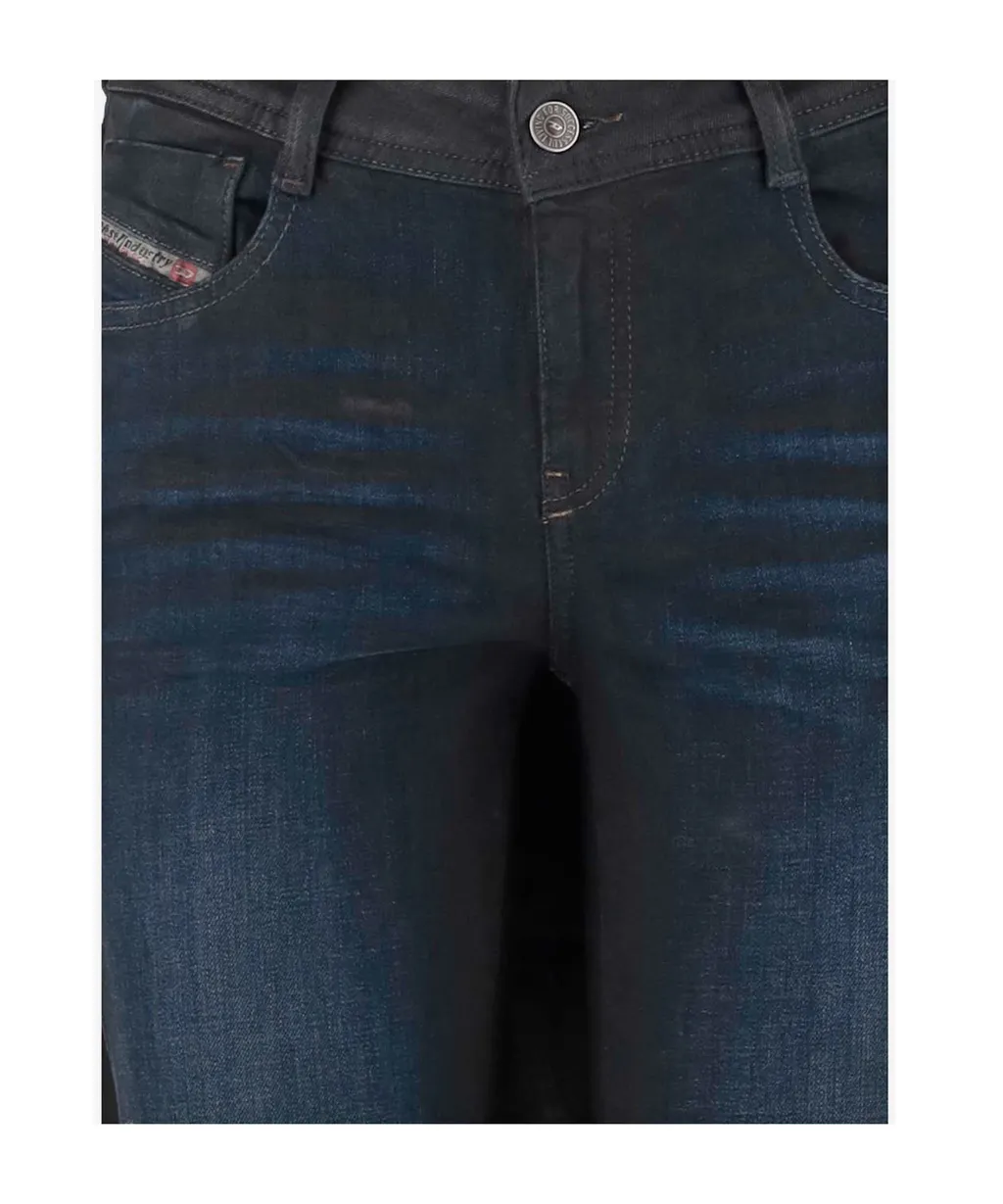 Logo Plaque Demin Flared Jeans