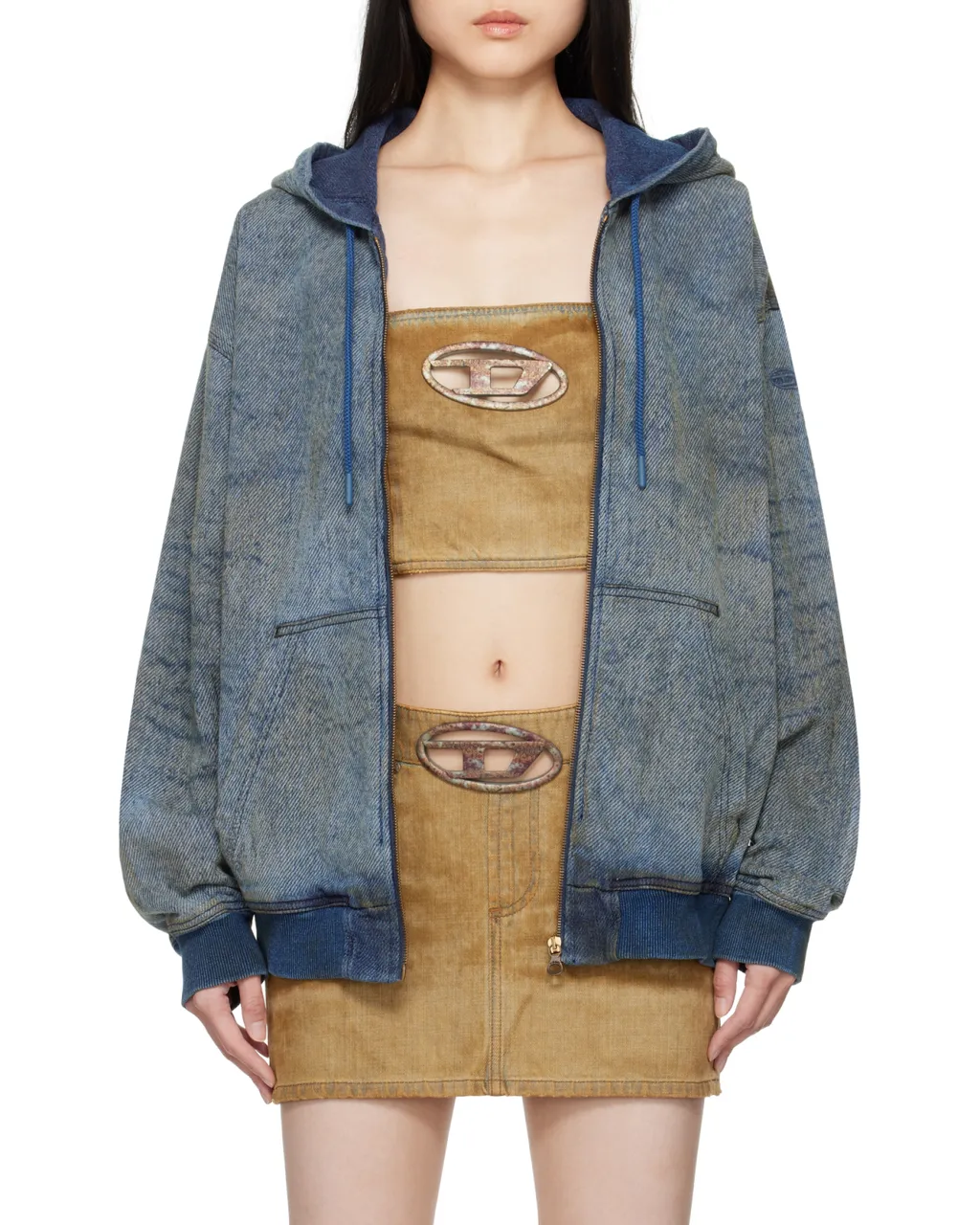 D-Hari-Fsf Zipped Hoodie