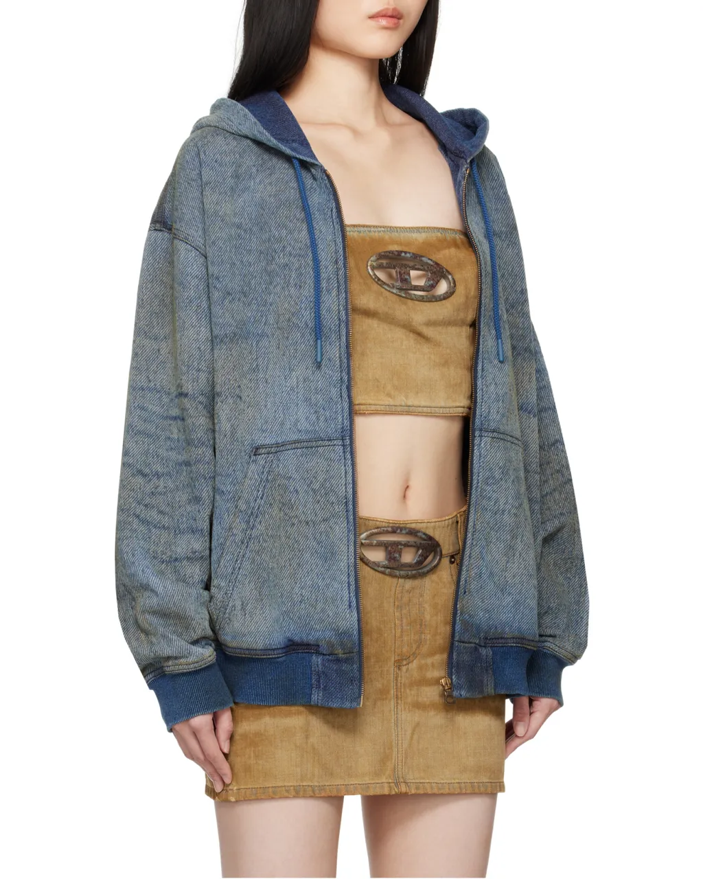 D-Hari-Fsf Zipped Hoodie