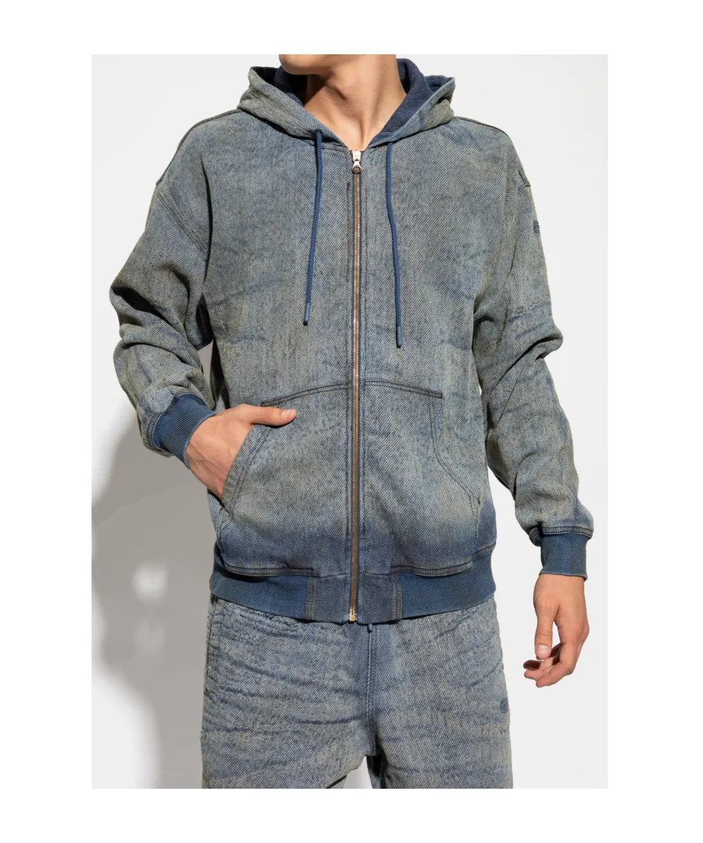 D-Hari-Fsf Zipped Hoodie