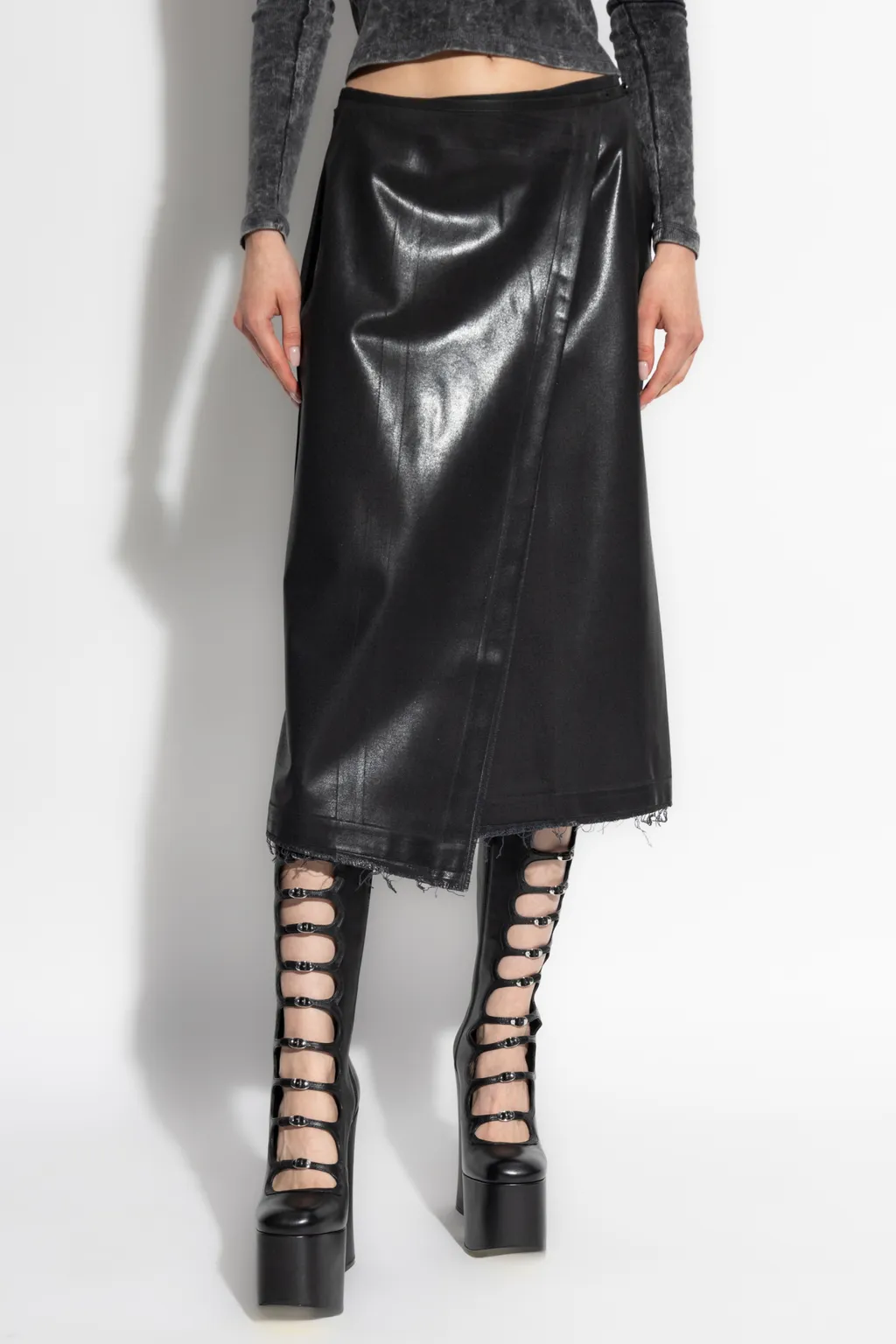 O-Kessy-Long-P1 Midi Skirt