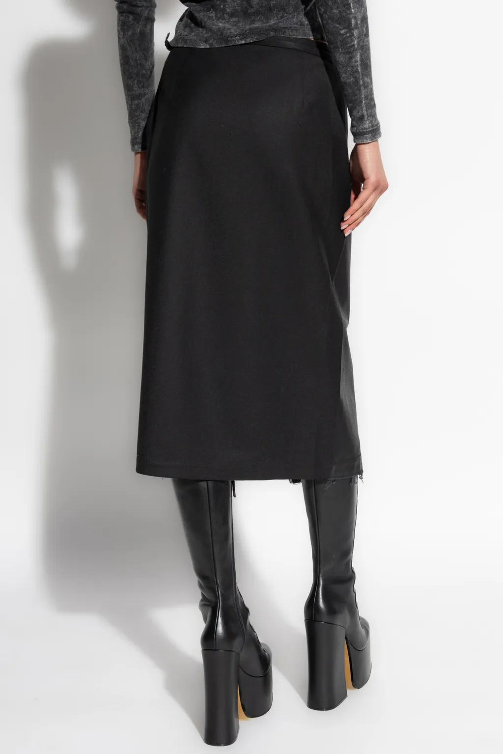 O-Kessy-Long-P1 Midi Skirt