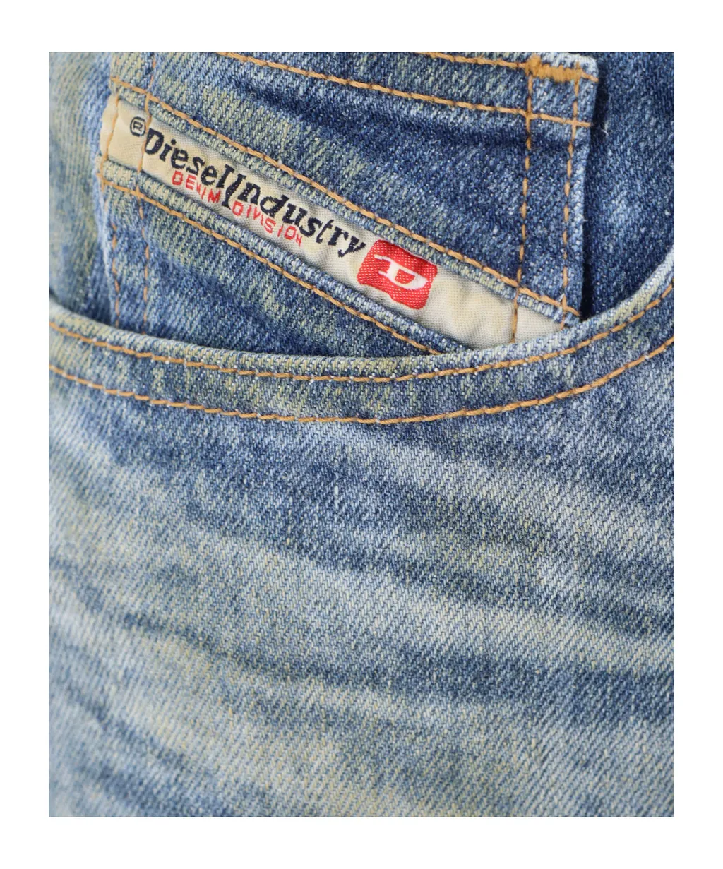 De Pra Mini Denim Skirt