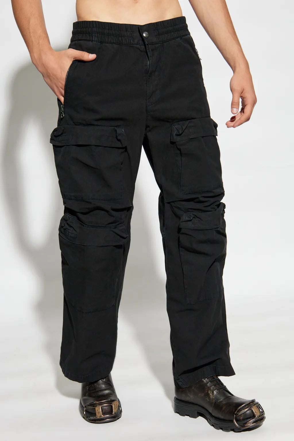 Multi-Pocket Casual Pants