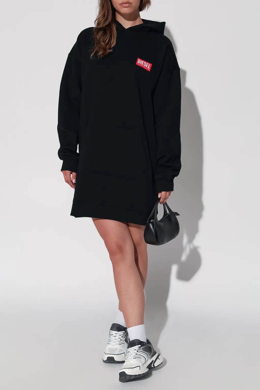D-Boxt Cotton Hoodie Dress