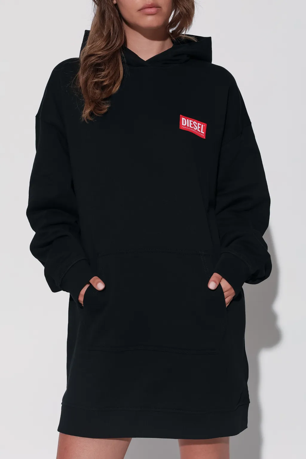 D-Boxt Cotton Hoodie Dress