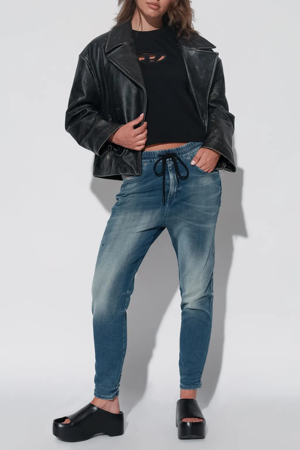 D-Fayza Tapered Jeans