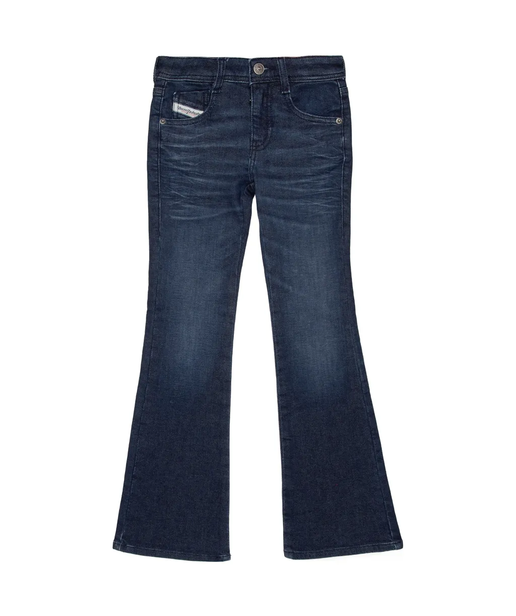Low-Waisted Bootcut Jeans