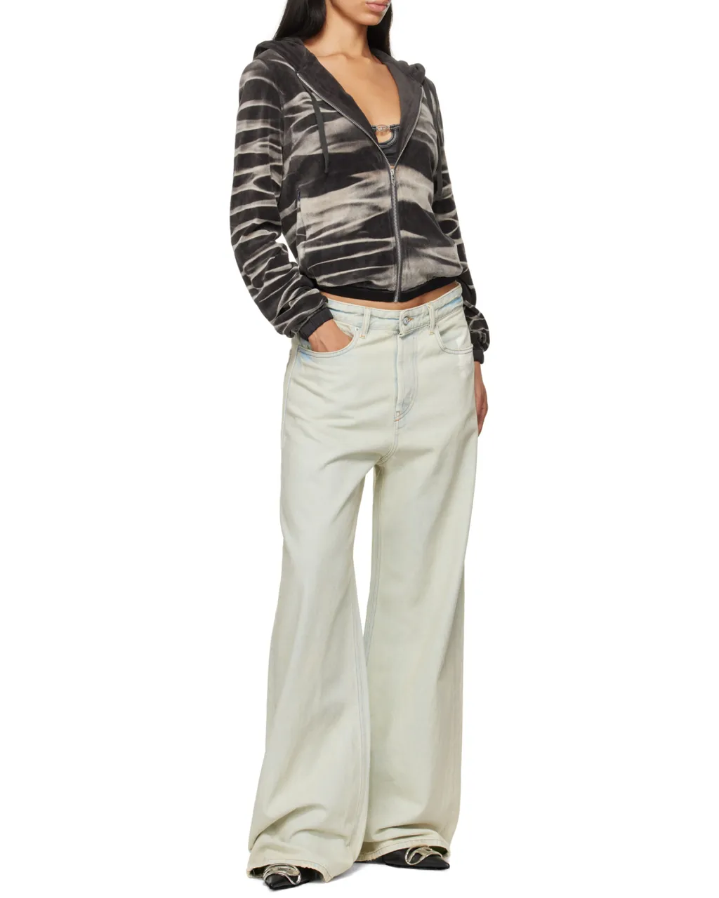 1996 D-Sire Low-Waisted Wide-Leg Jeans