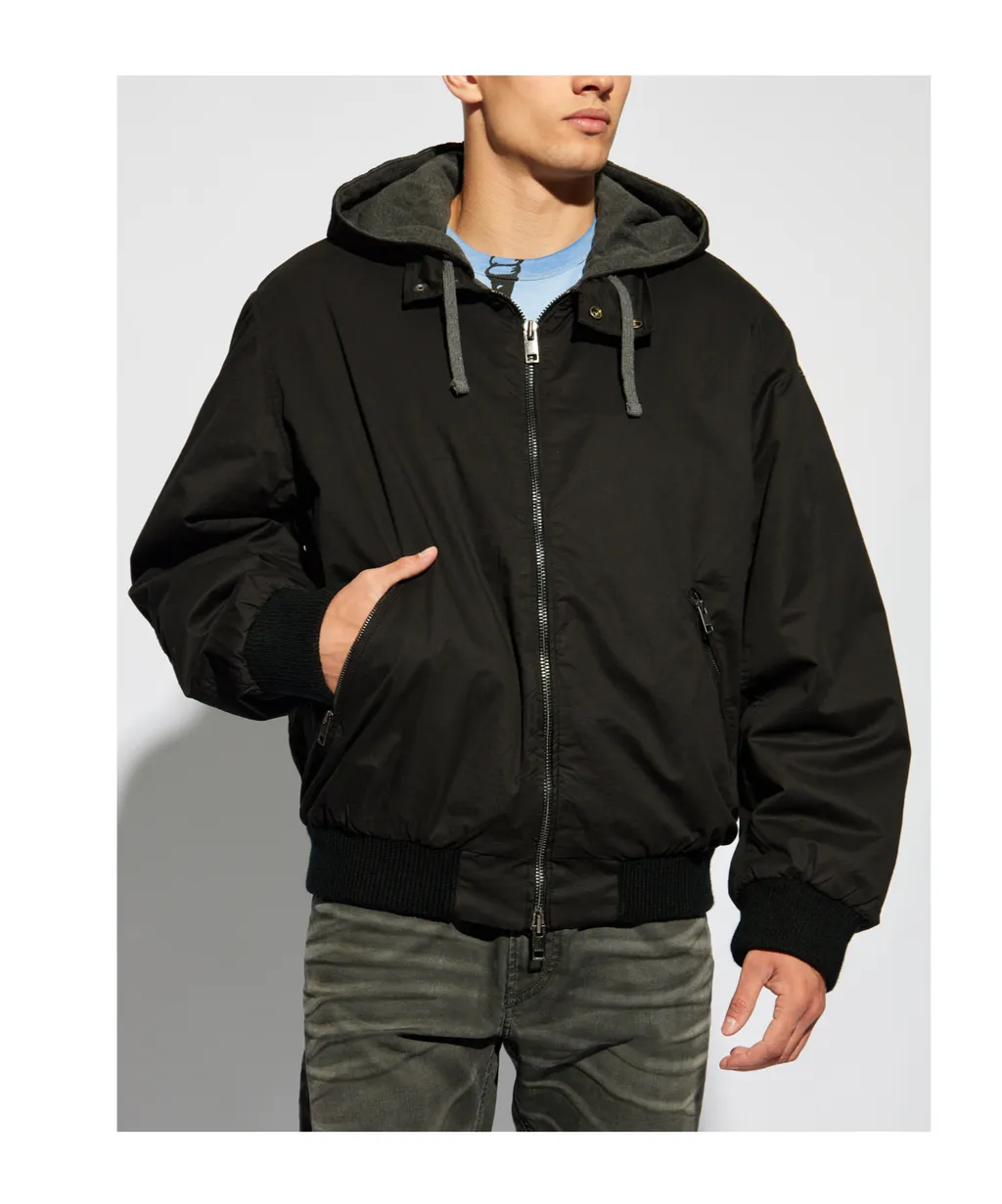 J-Alain Zip-Up Hooded Jacket