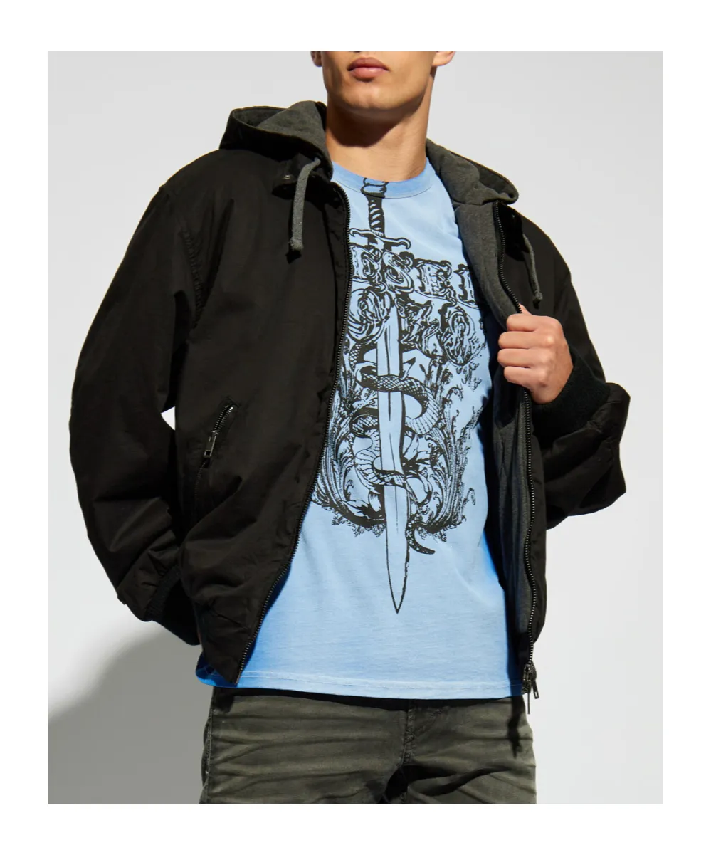 J-Alain Zip-Up Hooded Jacket