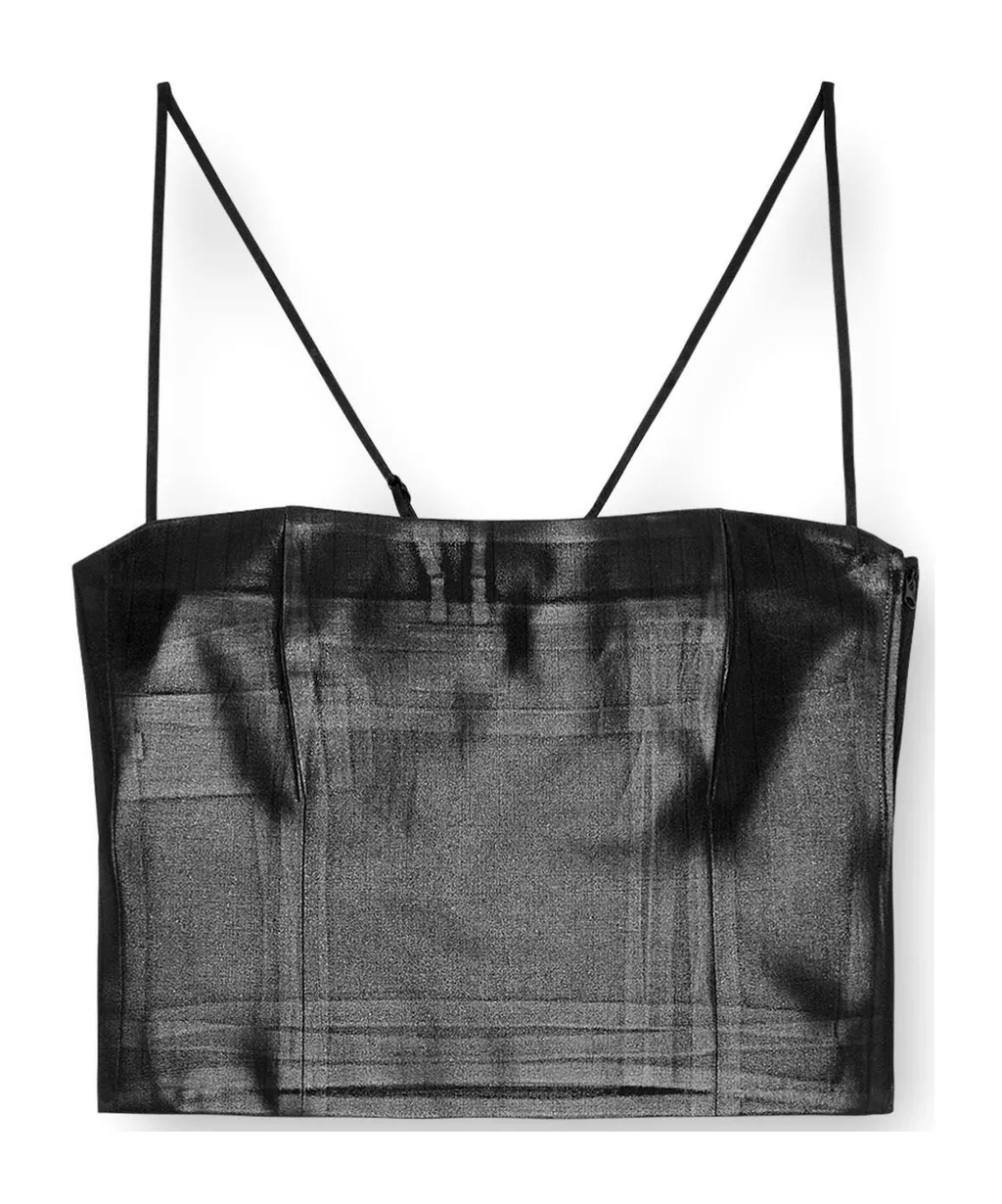 T-Treasure Logo-Plaque Tank Top