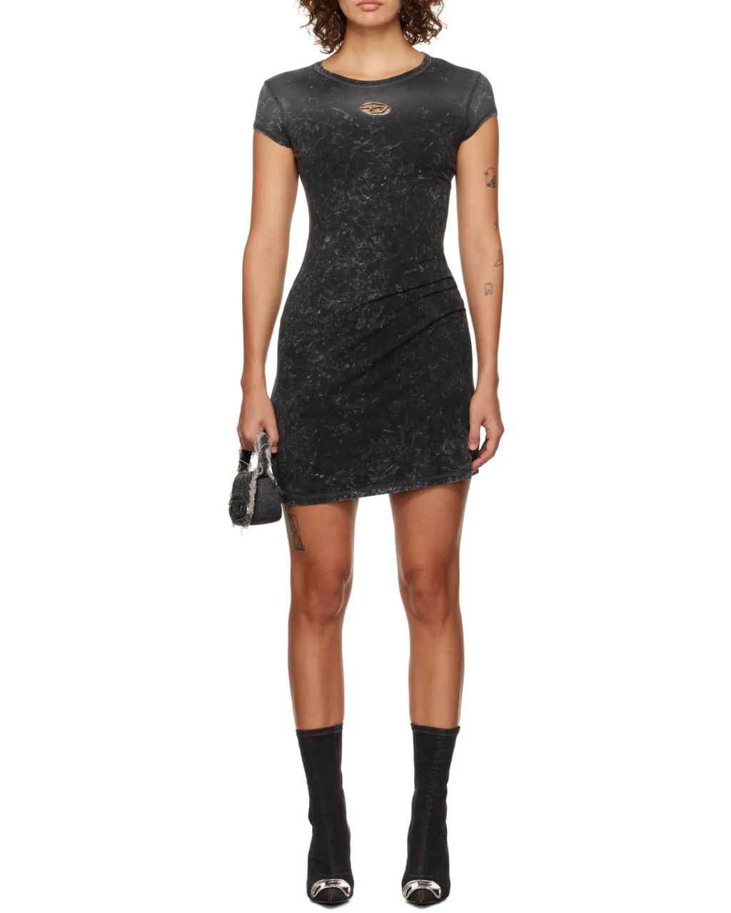 D-Angiel-P1 Oval D Mini Dress