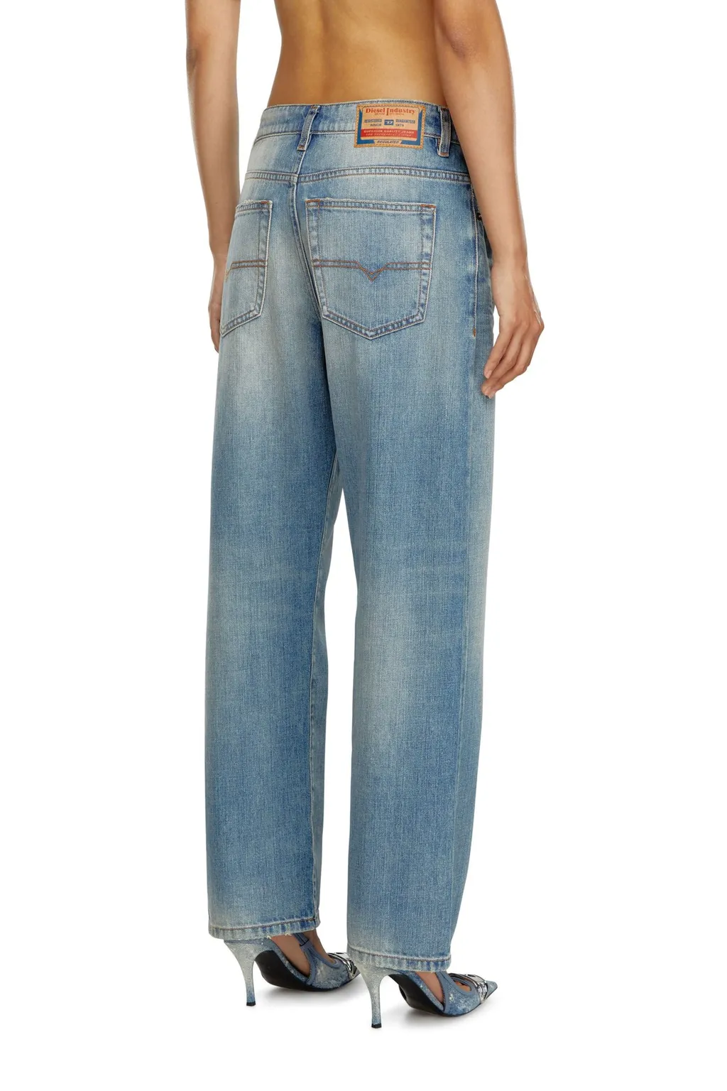 1999 D-Reggy 0Grdn Straight Jeans