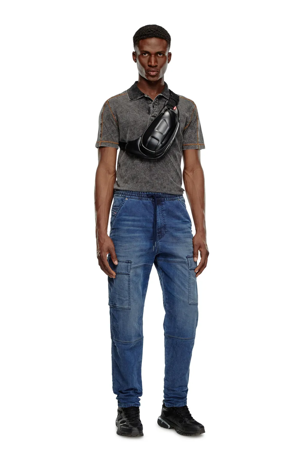 D-Krooley Drawstring Cargo Jeans