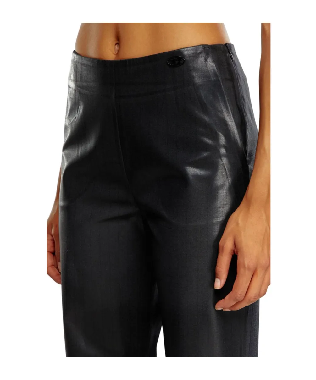 P-Olaris Front Coated Pinstripe Pants