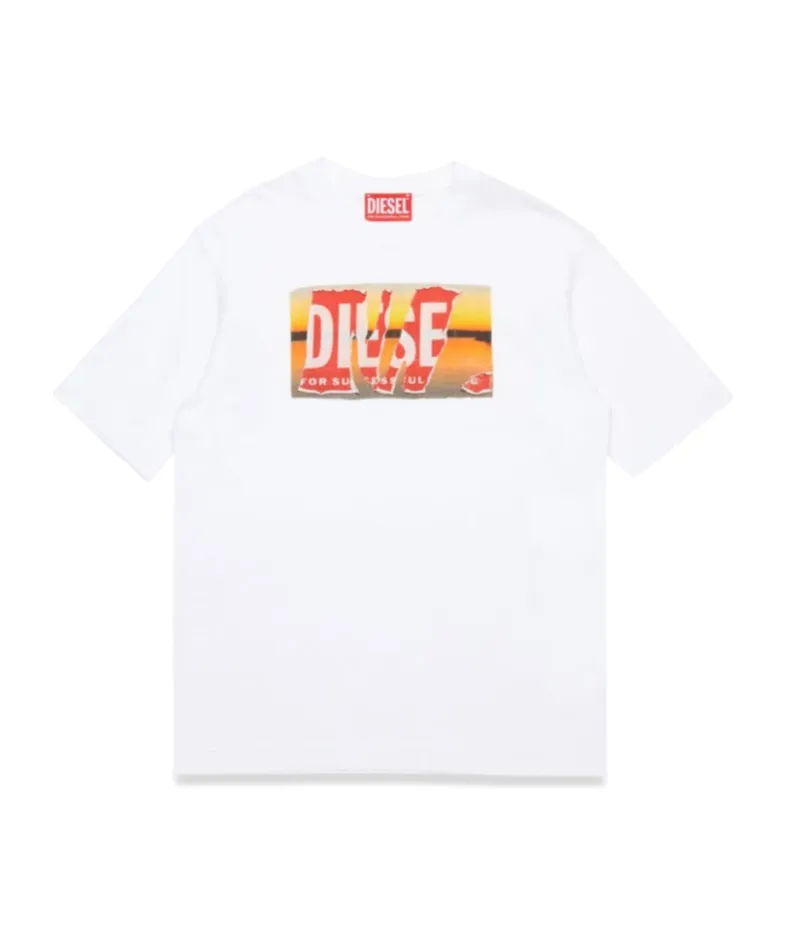Logo Printed Crewneck T-Shirt