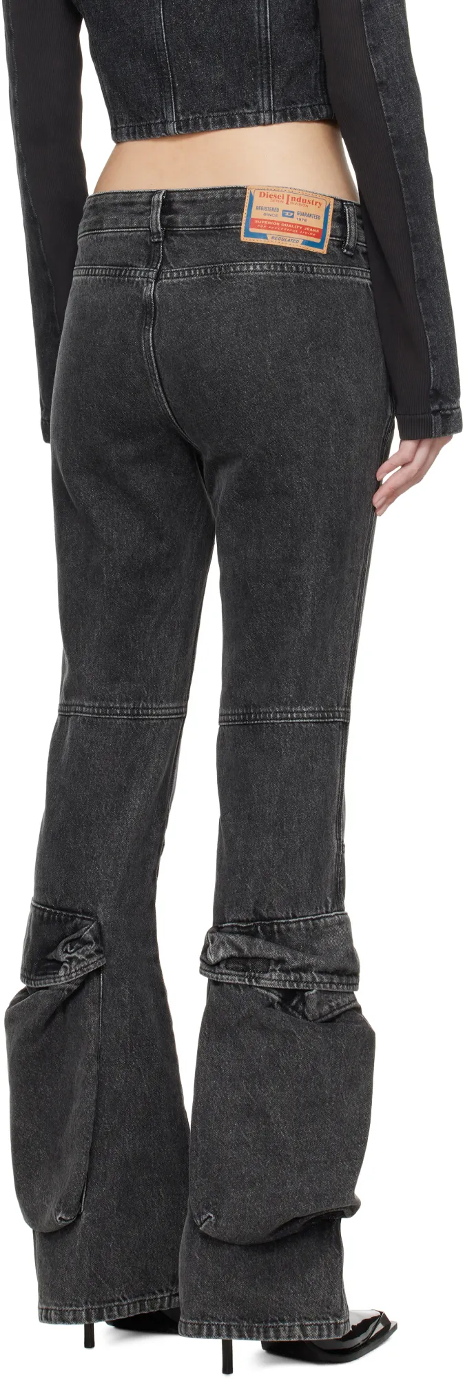 D-Poky-S Bootcut Flared Jeans