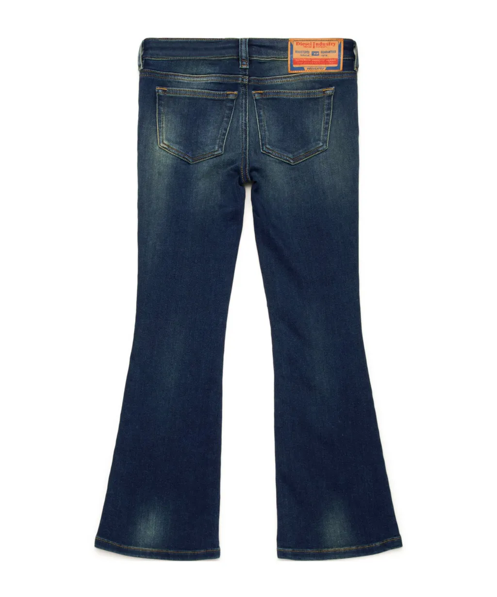 1969 D-Ebbey Distressed Bootcut Jeans