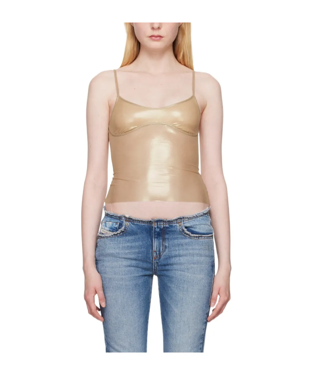 Low Round Neck Elastic Mesh Sling