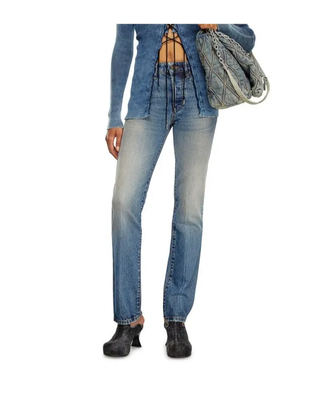 D-Mine Straight-Leg Jeans