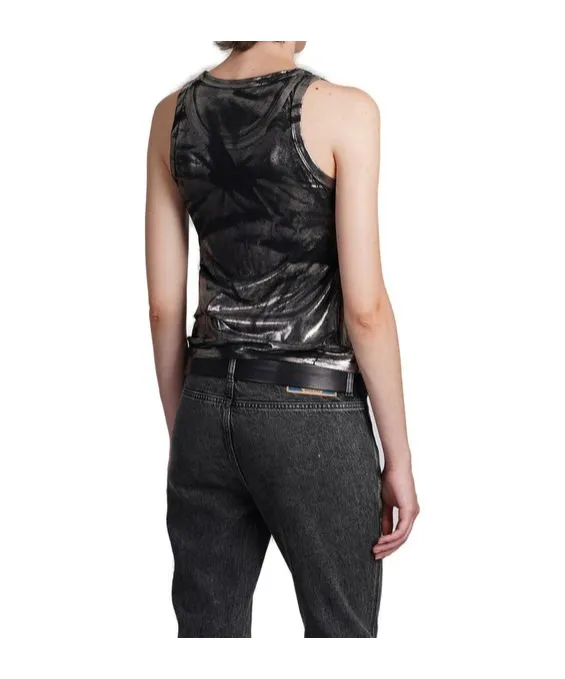 Crewneck Sleeveless Top