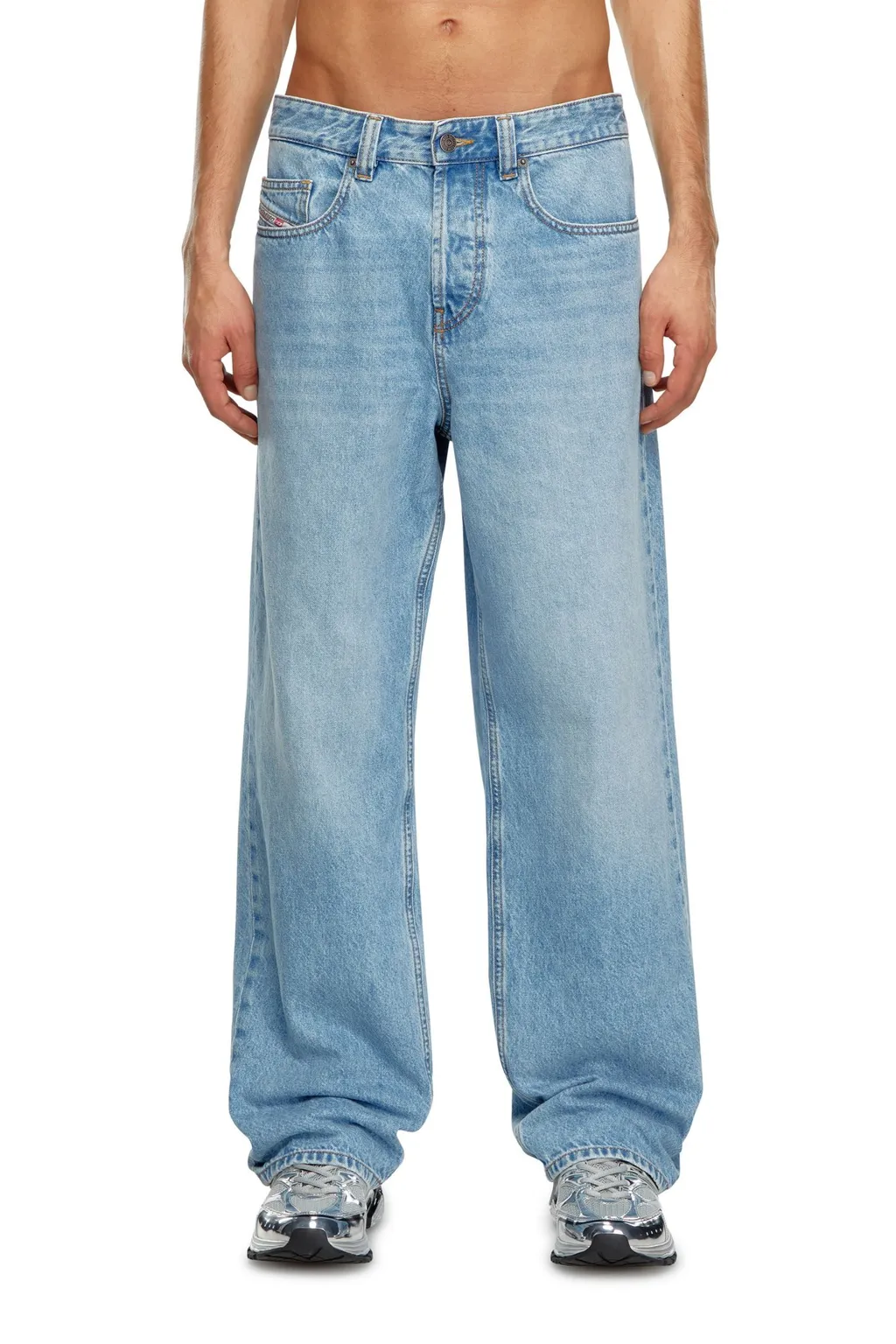 2001 D-Macro Straight-Leg Jeans