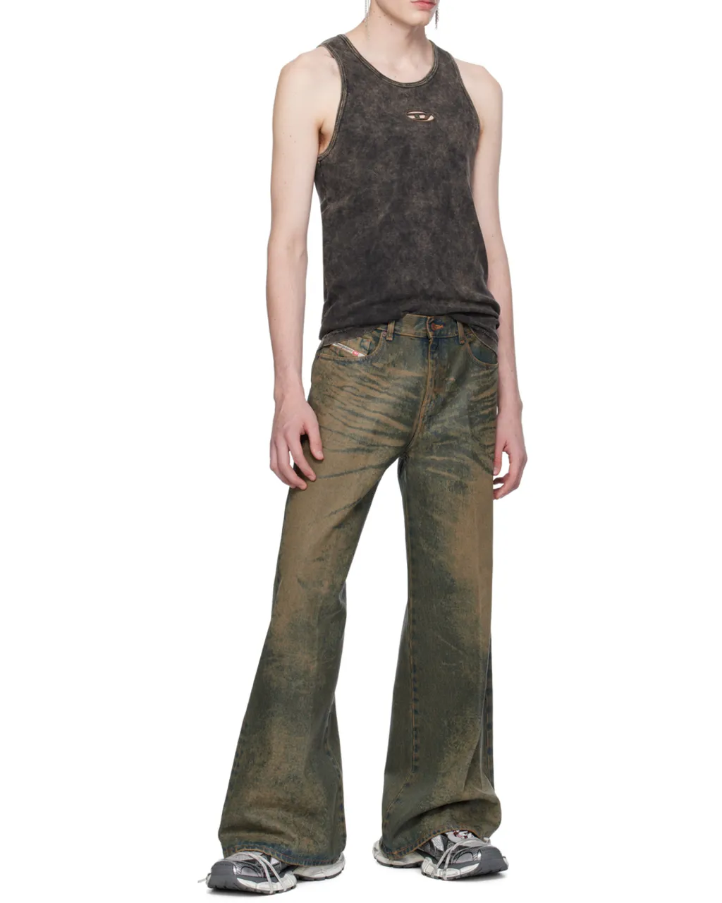 Belt Loop Pocket Jeans