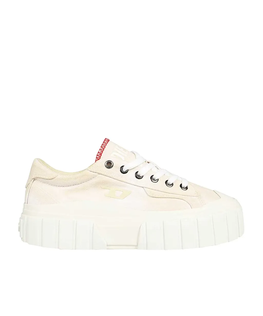 Round-Toe Platform Sneakers