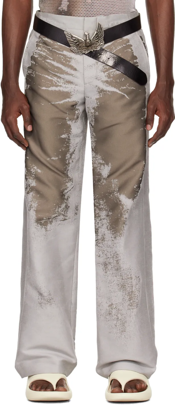 P-Stanly Burn-Out Trousers
