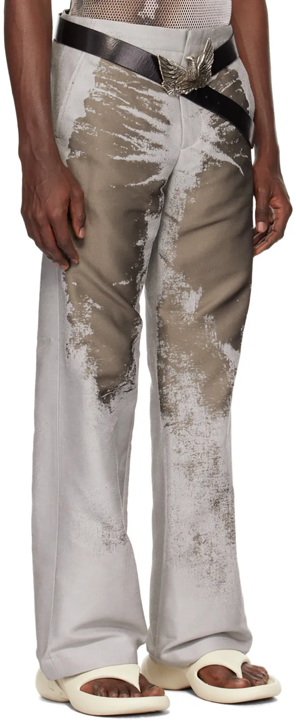 P-Stanly Burn-Out Trousers