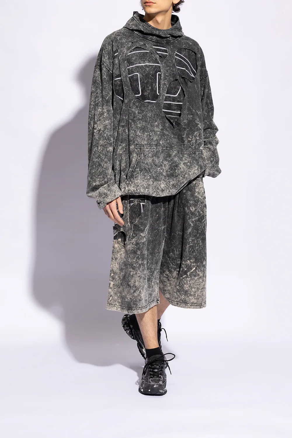 S-Serendipity Pro-X1 Camo-Print Sneakers