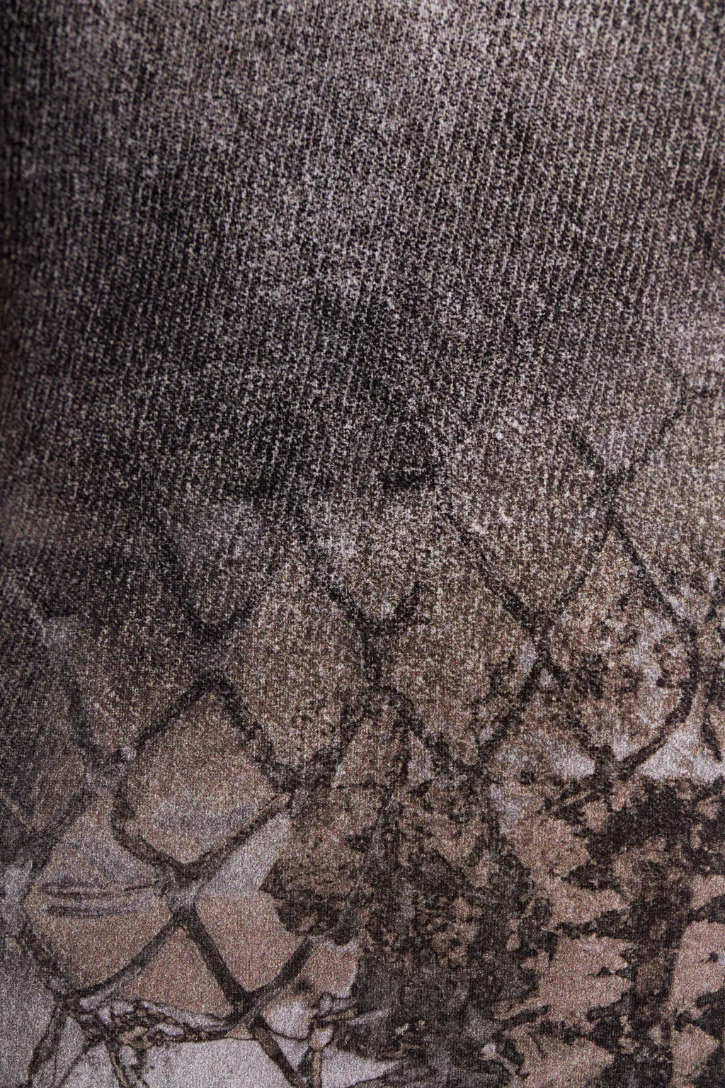 D-Hoppyn Denim-Print Minidress