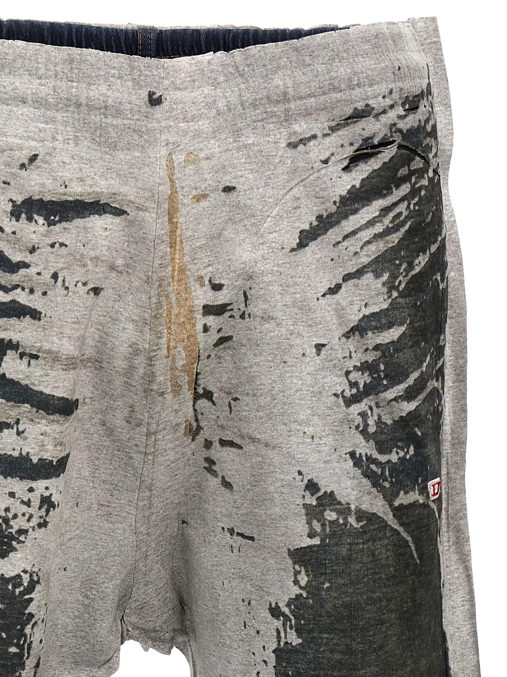 D-Lab Track Straight-Leg Distressed Jeans