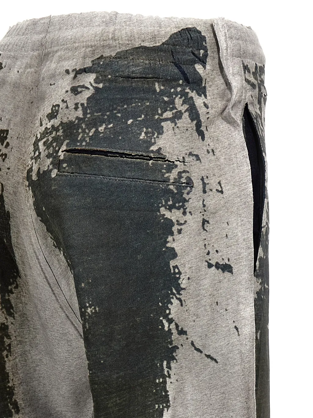 D-Lab Track Straight-Leg Distressed Jeans
