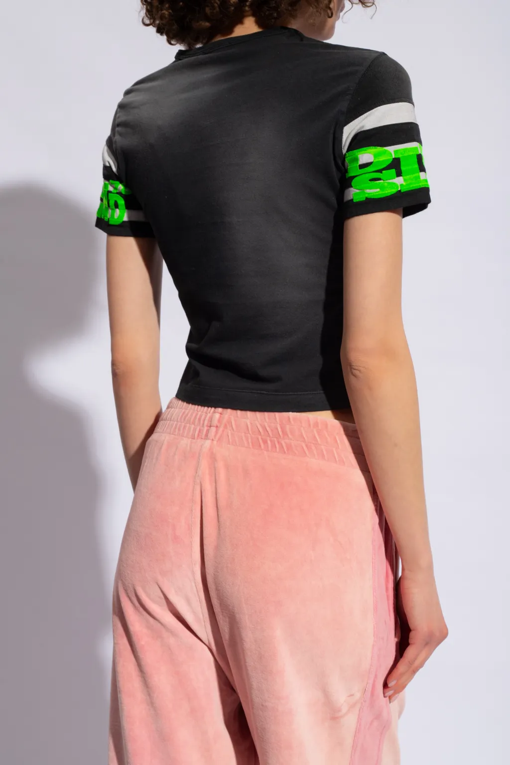 T-Uncusl Flocked-Logo T-Shirt
