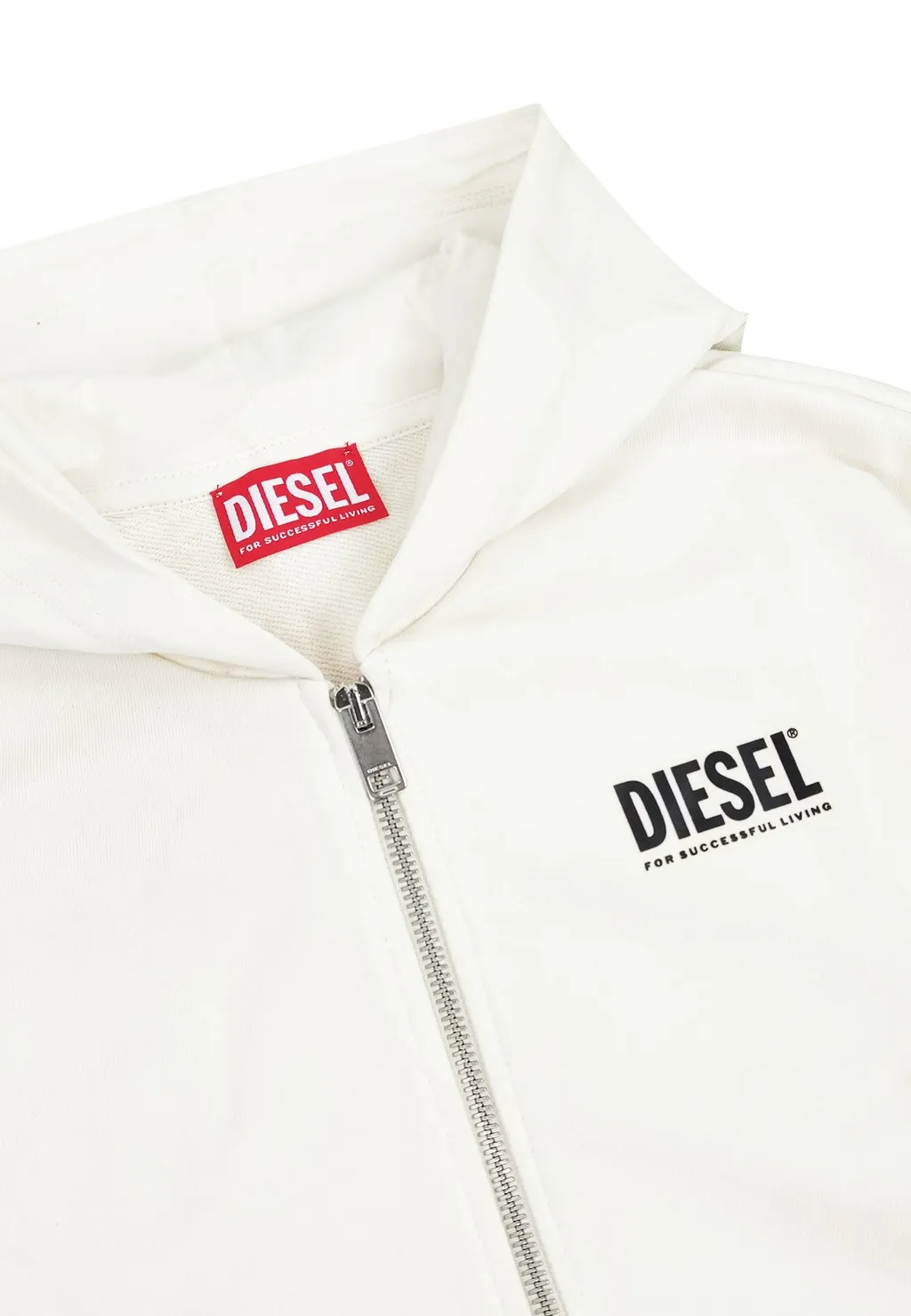 Kids Lsteppiu Logo Printed Zipped Hoodie