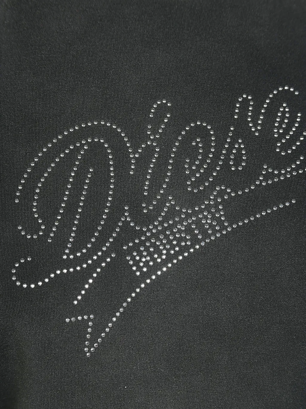 Rhinestone-Embellished Cotton-Blend T-Shirt